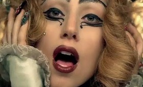 Lady Gaga 'Judas' Music Video Makeup Look
