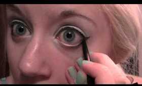 Minty Princess eyeshadow tutorial