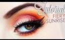 Tutorial: Fiery Sunrise | + How to Make Your Own Eyeliner!