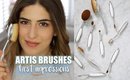 Artis Brushes: First Impressions | Lily Pebbles