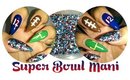 Super Bowl Mani ~ New England Patriots