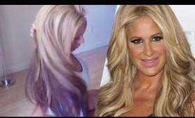 my new hair! kim zolciak and i have something in common now!