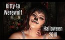 Kitty turned Werewolf | Halloween 2018 || Marya Zamora
