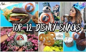 Top 12 Disney World Snacks, Sweets, & Treats! | Belinda Selene