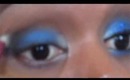 Blue Glitter Makeup Tutorial