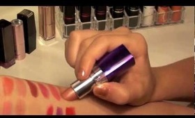 Lipstick Collection! MAC, Revlon, Covergirl, Maybelline..