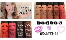 NEW NYX Soft Matte Lip Creams + Swatches