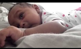 Josie tummy time