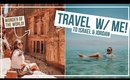 MY TRIP TO ISRAEL & JORDAN! Petra, Dead Sea Floating, Tel Aviv + more! | Travel With Me