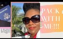 Flight Attendant Pack with me | Beach Layover