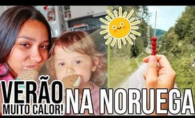 VERÃO NA NORUEGA - O QUE FIZEMOS | Vida na Noruega 🇳🇴