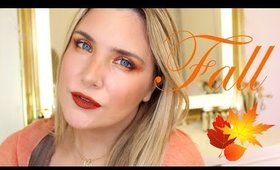 BOLD FALL MAKEUP LOOK  | COLOURPOP YES, PLEASE! PALETTE