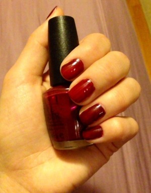 OPI Mrs. O'Leary's BBQ <3