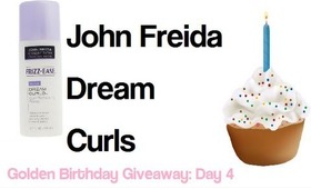 Giveaway Day 4: John Freida Dream Curls