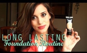 LONG LASTING Drugstore Foundation Routine!!