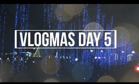 ❄ Vlogmas Day 5 | $8 Candles, Nashville Dancing Lights Show ❄