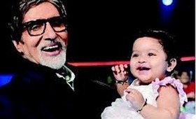 aishwarya rai daughter in kbc - aishwarya rai daughter with aishwarya rai baby pics !