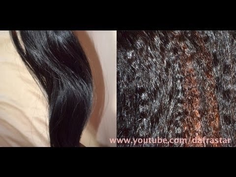 How to make silky hair kinky / coarse / textured / yaki | dafrastar Video |  Beautylish