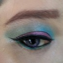 Green/Turqoise And Hot Pink