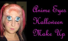 Anime Eyes Halloween Make Up