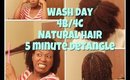 How to | Detangle 4B/4C Hair In Less then 5 Minute