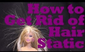 How to Get Rid of Hair Static | Instant Beauty ♡