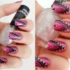 Glitter purple nails :* :)
