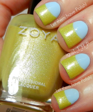 A Spring Inspired Nail Look with Zoya Lovely Collection Shades