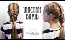 Unicorn Braid Hairstyle | Pretty Hair is Fun
