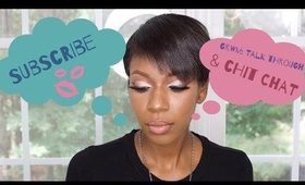 GRWM: Talk through & Chit Chat Cut Crease