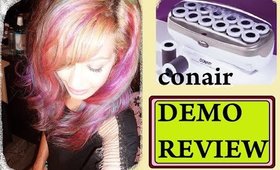 conair hot rollers review demo