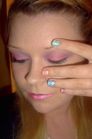 From my 80's Bold and Beautiful tutorial =)