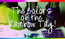 The Colors of the Rainbow Tag ❤ Nail Polish + Nail Art goodies Edition~