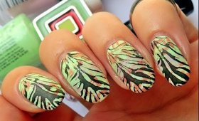 ZEBRA PRINT -Trap music inspired nail art- | bydanijela.com