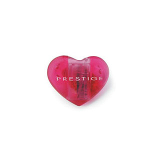 Prestige Cosmetics Plastic Heart Sharpener