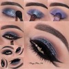 OMG! Such a dazzling eye makeup! 😍