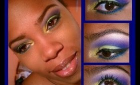 Colorful Smokey -ish eyes Inspired by Mua_Larisa