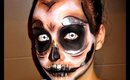 Foil Skull Face Paint Tutorial