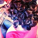 Pin curls