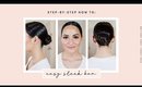 How To: Style Your Hair into a Sleek Bun When You’re Short on Time