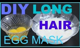 EGG HAIR MASK For DRY FRIZZY HAIR ,Giveaway Winners SuperPrincessjo