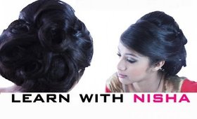 Step by Step Big Hair Style Tutorial