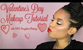 Valentine's Day Makeup Tutorial - 100% Drugstore! | KENYA HUNT