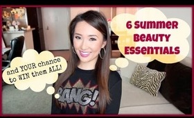 My 6 Summer Beauty Essentials + YOUR Chance to WIN them all! - hollyannaeree