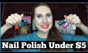 Top 3 Nail Polish Formulas Under $5 | Cruelty Free Nail Polish for Cheap!