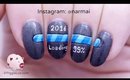 2016 is loading! New Year's nail art tutorial