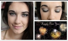 New Years Makeup & Outfit Look