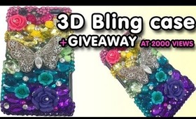 3D BLING phone case review +GIVEAWAY at 2,000 views│LUX ADDICTION