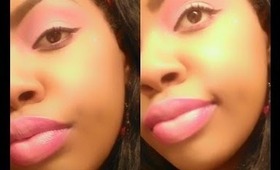 Makeup Look: Tickled Pink Breast Cancer Awareness