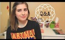 Q&A + Giveaway Winner!!